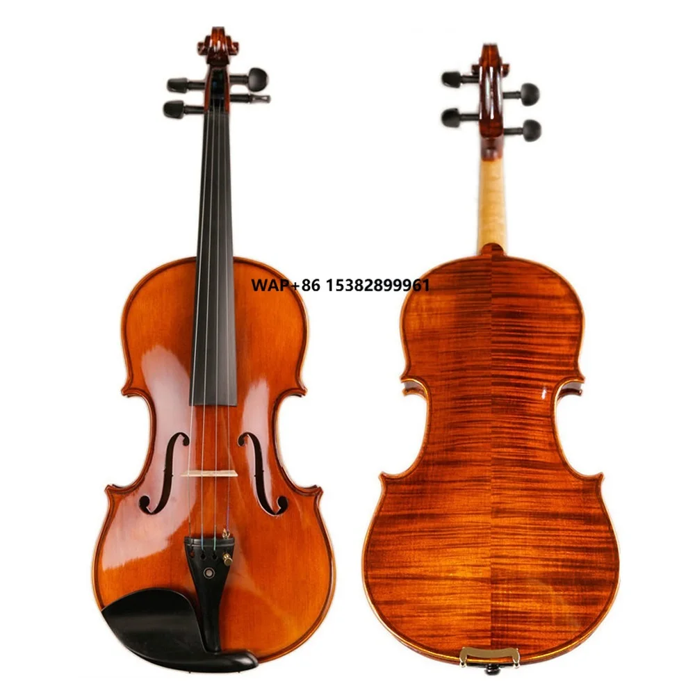 

High Quality Hot Sale of Hand-made Decorative Maple Music School Grade Violins