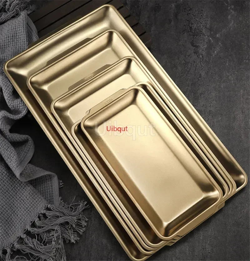 Gold Steel Tray 5