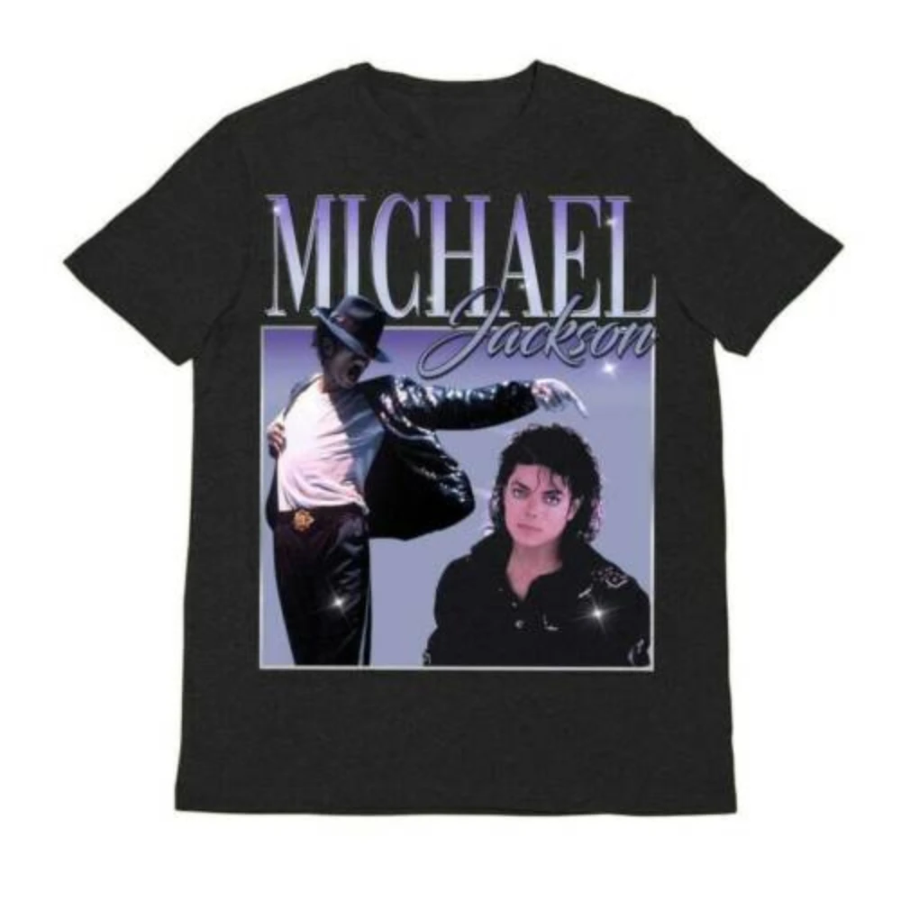 Michael Jackson Thriller World Tour Album T-Shirt Vintage Vintage Men\'s Gift T-Shirt Hot Sale