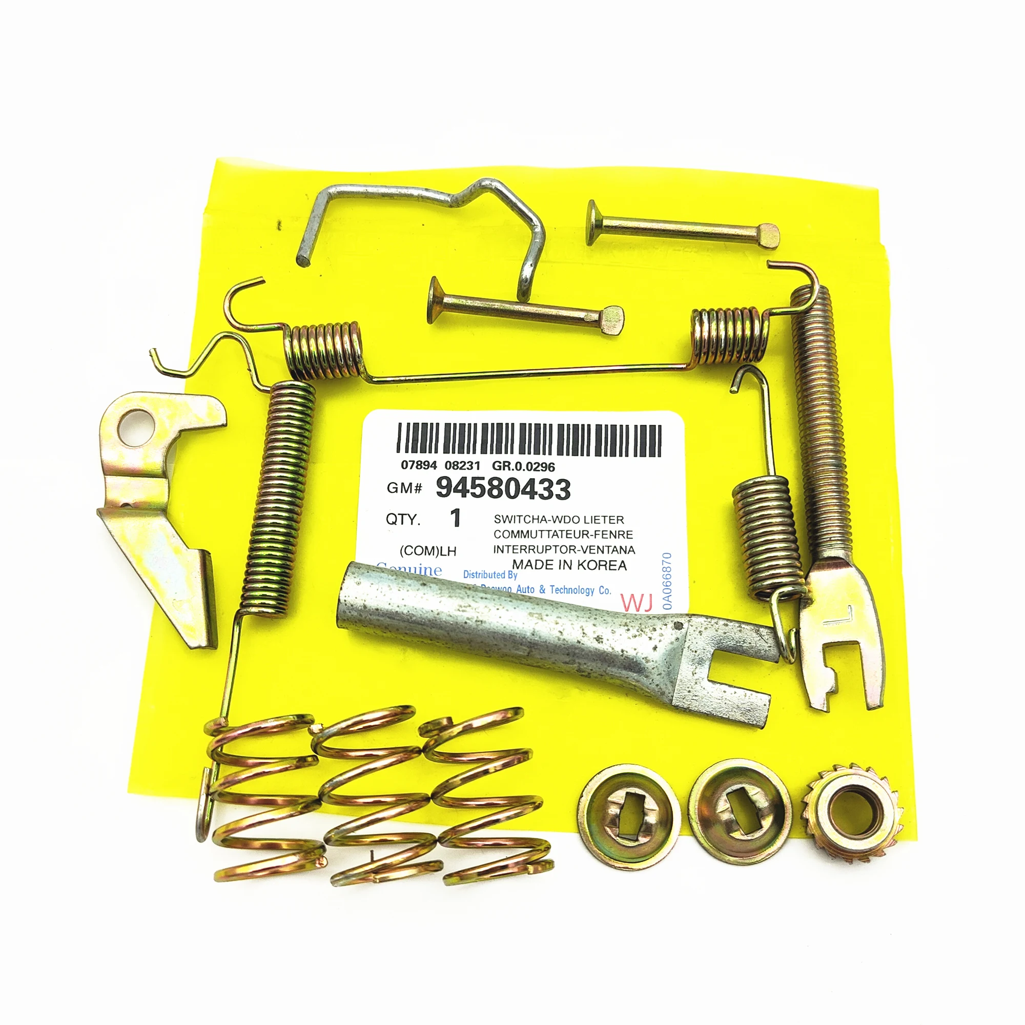 Kit di riparazione freno a tamburo posteriore per Chevrolet Aveo Sail Spark Matiz OEM #94580434 94580433