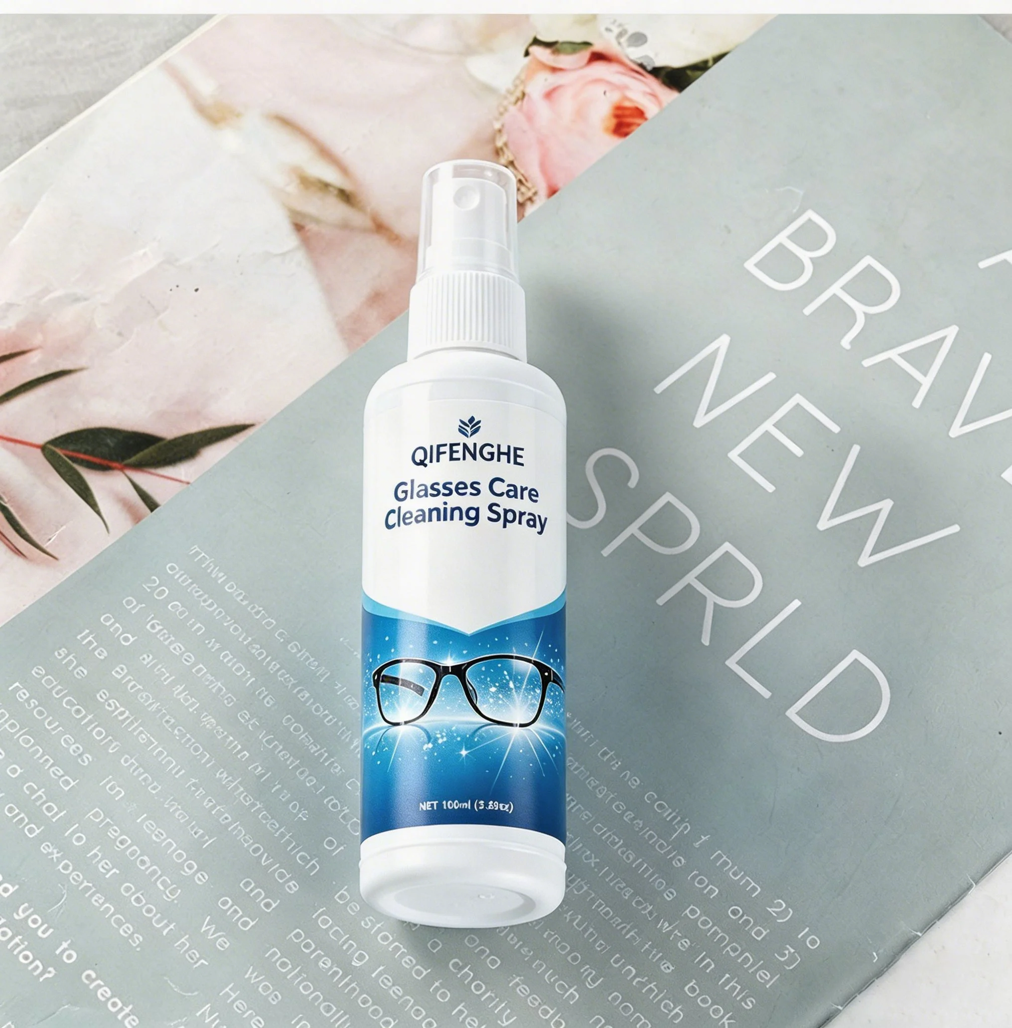 QIFENGHE Lens Cleaner Spray Anti Fog Anti Scratch Oil Remover Mild Safe For Glasses Sunglasses Phone Screen Computer Monitor