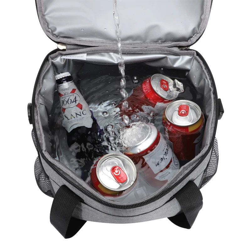 Imagem -02 - Denuoniss-dobrável Isolado Cooler Bolsa com Alça de Ombro Tamanho Grande Frigorífico Bolsa 100 Leakproof Praia Beer Bolsa Bolsa Térmico