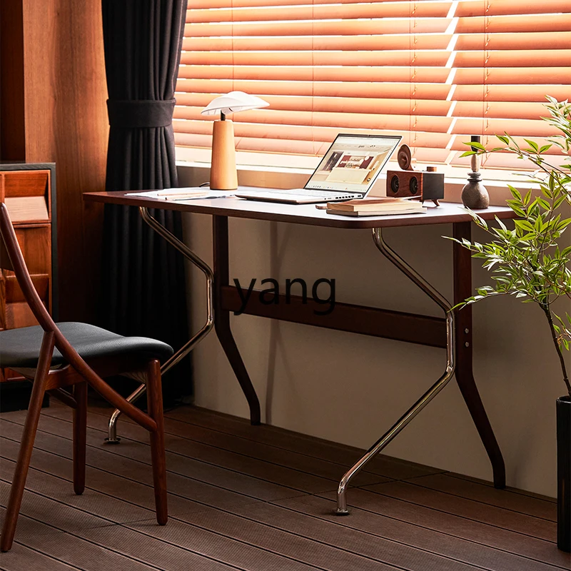 

LMMSolid wood learning table Adult computer desk Study room Children's strip desk