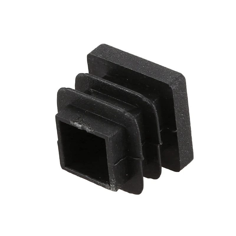 72 tappi quadrati in plastica da 15 mm x 15 mm, inserti per tubi, chiusura finale