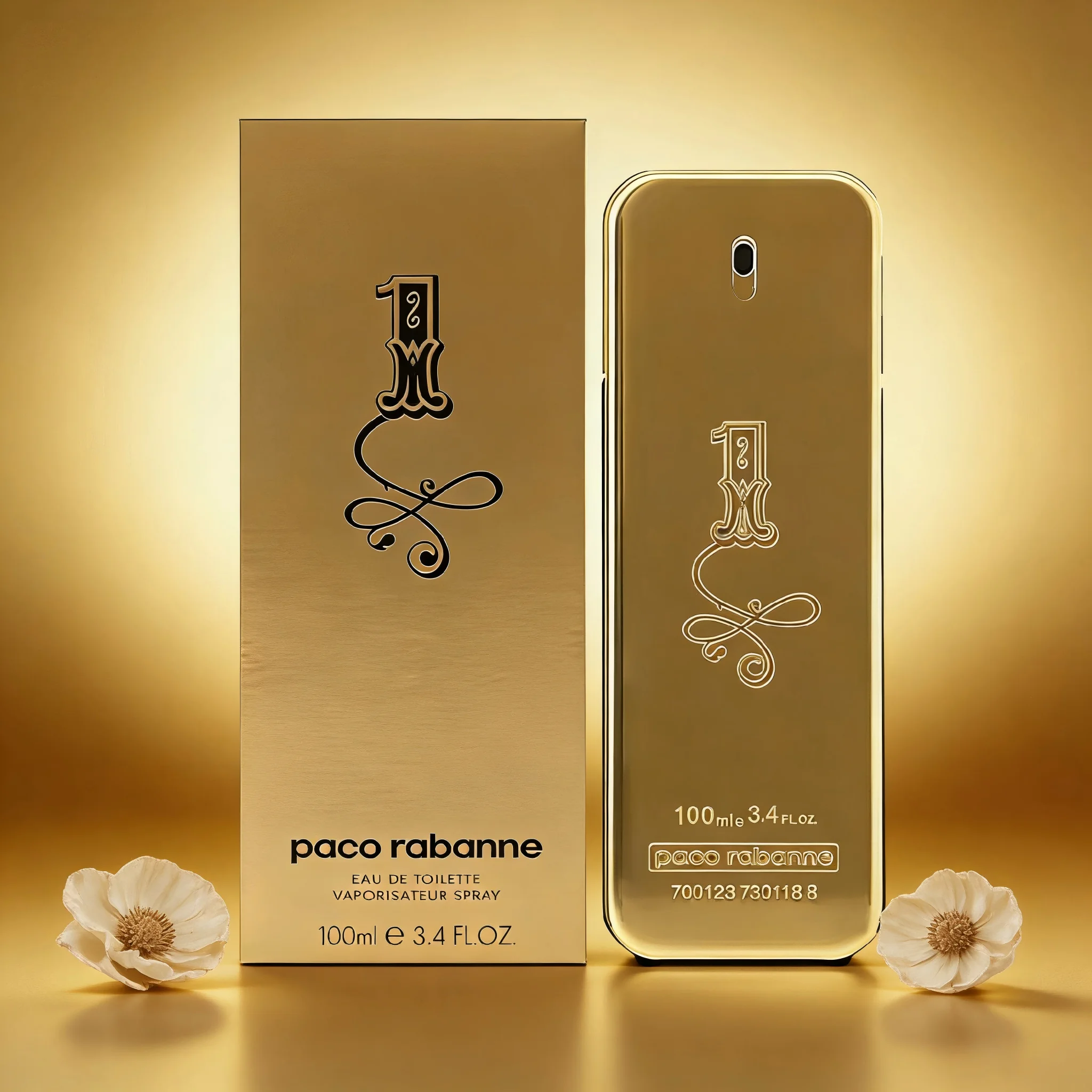 Perfume Paco Rabanne 1 Million para Hombre - Fragancia Especiada de Canela y Ámbar, Regalo Perfecto para Él
