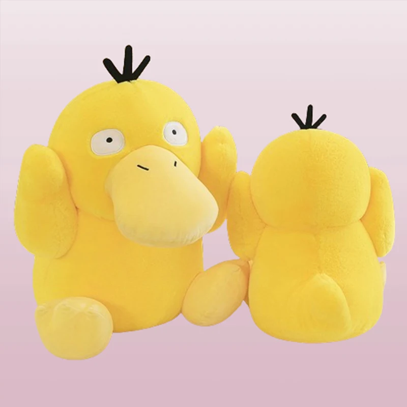 25-60cm Pokemon Psyduck Plush Toy Kawaii Stuffed Anime Cartoon&Cute Yellow Duck Doll Throw Pillow Gifts for Girl Room Decoration