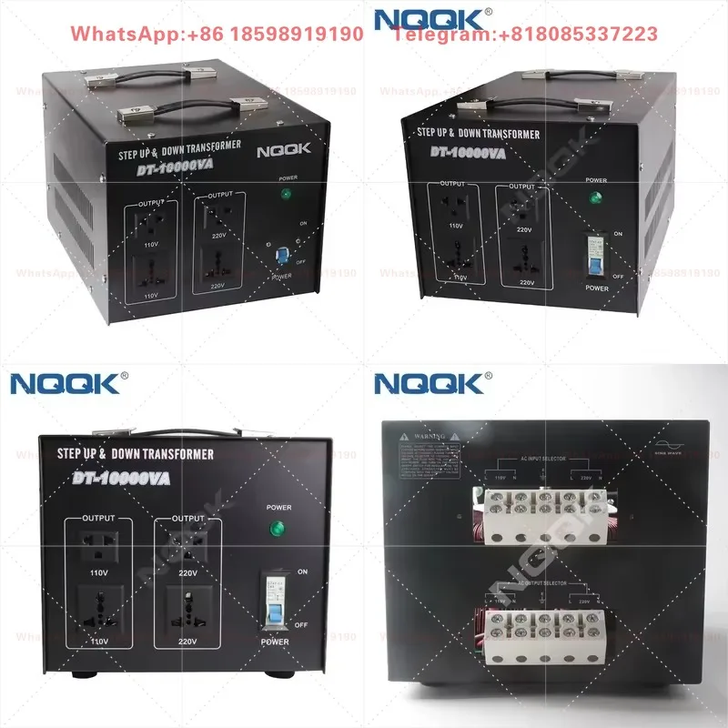 DT-10000VA 10000W 110V to 220V Voltage Converter 110v Transformer to 220v