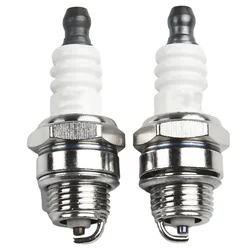 2 uds para RCJ7Y bujía gasolina motosierra desbrozadora verano jardín cortacésped herramienta eléctrica parte accesorios de equipo