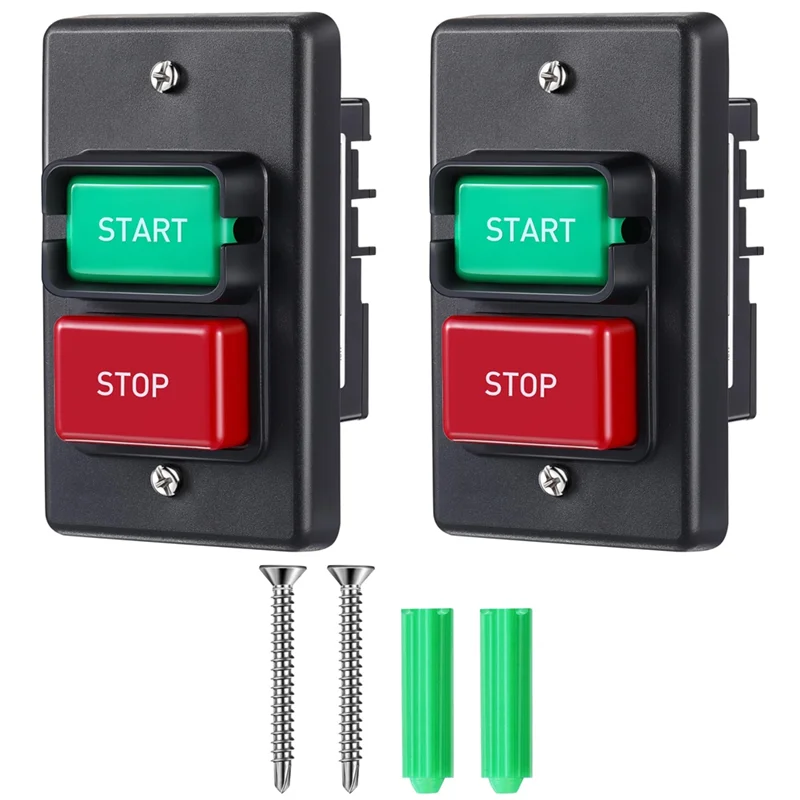 

ABWZ-эффективный переключатель включения/выключения 120 В, 2 л.с., однофазный переключатель с двойным напряжением (120 В/230 В), подходит для настольной пилы, фрезерного станка для планшета