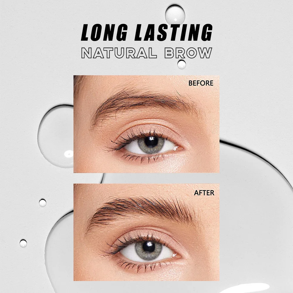 Transparent eyebrow long-lasting shaping natural three-dimensional eyebrow gel waterproof cosmetic eyebrow styling glue