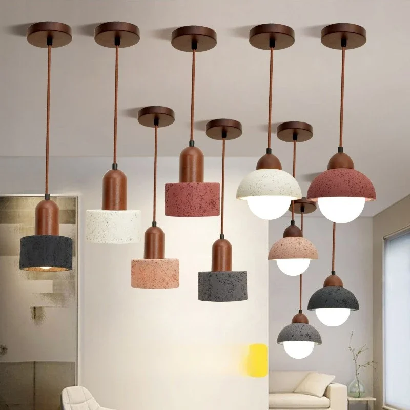 

Creative Nordic Hanging LED Pendant Light Decor Chandelier Suspension Luminaire Bedroom Living Dining Room Bedside Pendant Lamps