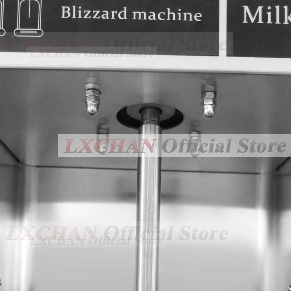 LXCHAN Speed Adjust Flurry Ice Cream Blender Maker tipi fai da te di Flurry Ice Cream Mixer Machine Milk Shake Mixer Machine 110-220V