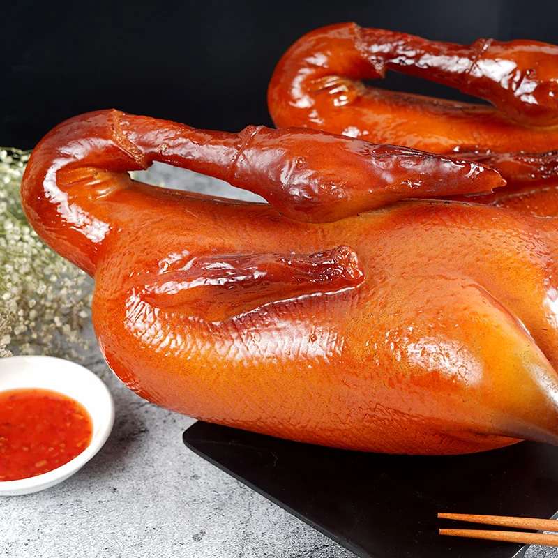 Simulation Lebensmittel Requisiten Bratene Ente Modellstücke Pidao Spielzeug Hotel Dekoration