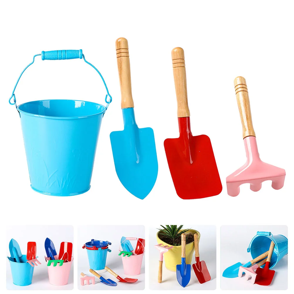 Gardening Tools Beach Children Kids Outdoor Playset Toy Toys Supplies Mini Planting Hoe Sand Digging