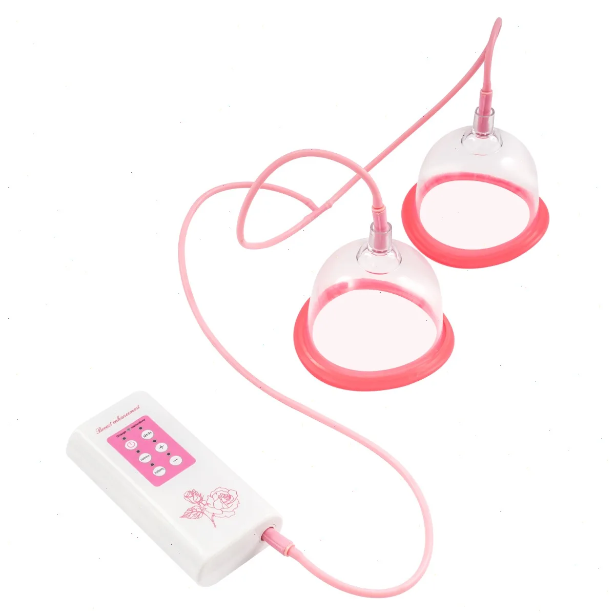 

Устройство для увеличения груди с вакуумной чашкой, USB-аппарат для увеличения груди размера B, силиконовый массажер для домашнего ухода за красотой для женщин