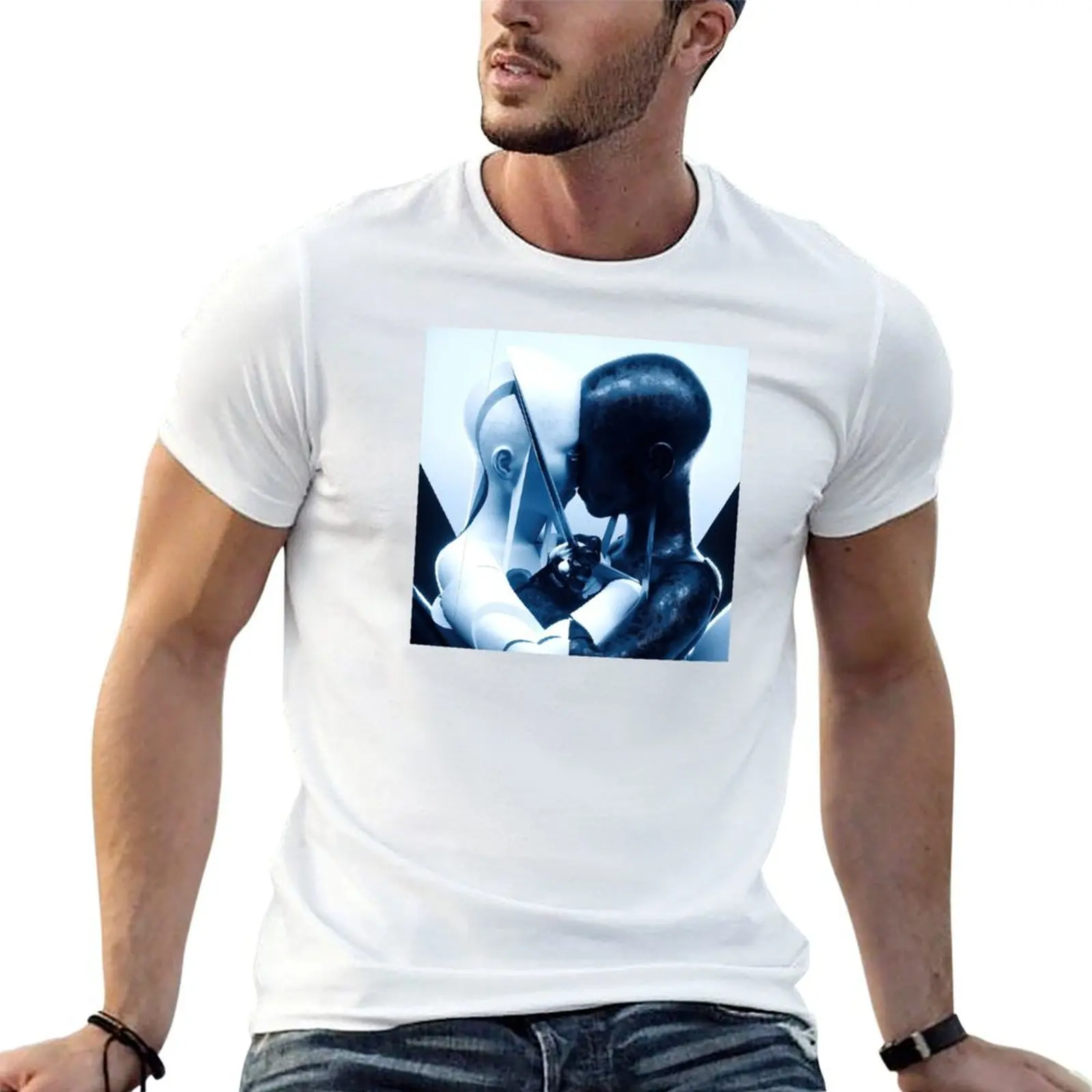 

Kissing Love Language T-Shirt man t shirts cotton t shirts for man slim fit T-Shirt