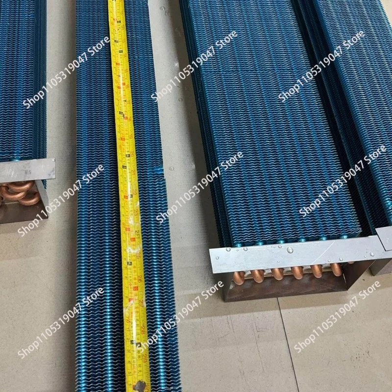 Copper Tube Aluminum Fin Evaporator Coil, 1-3HP Refrigeration Evaporator for Freezer, Showcase & Cold Storage