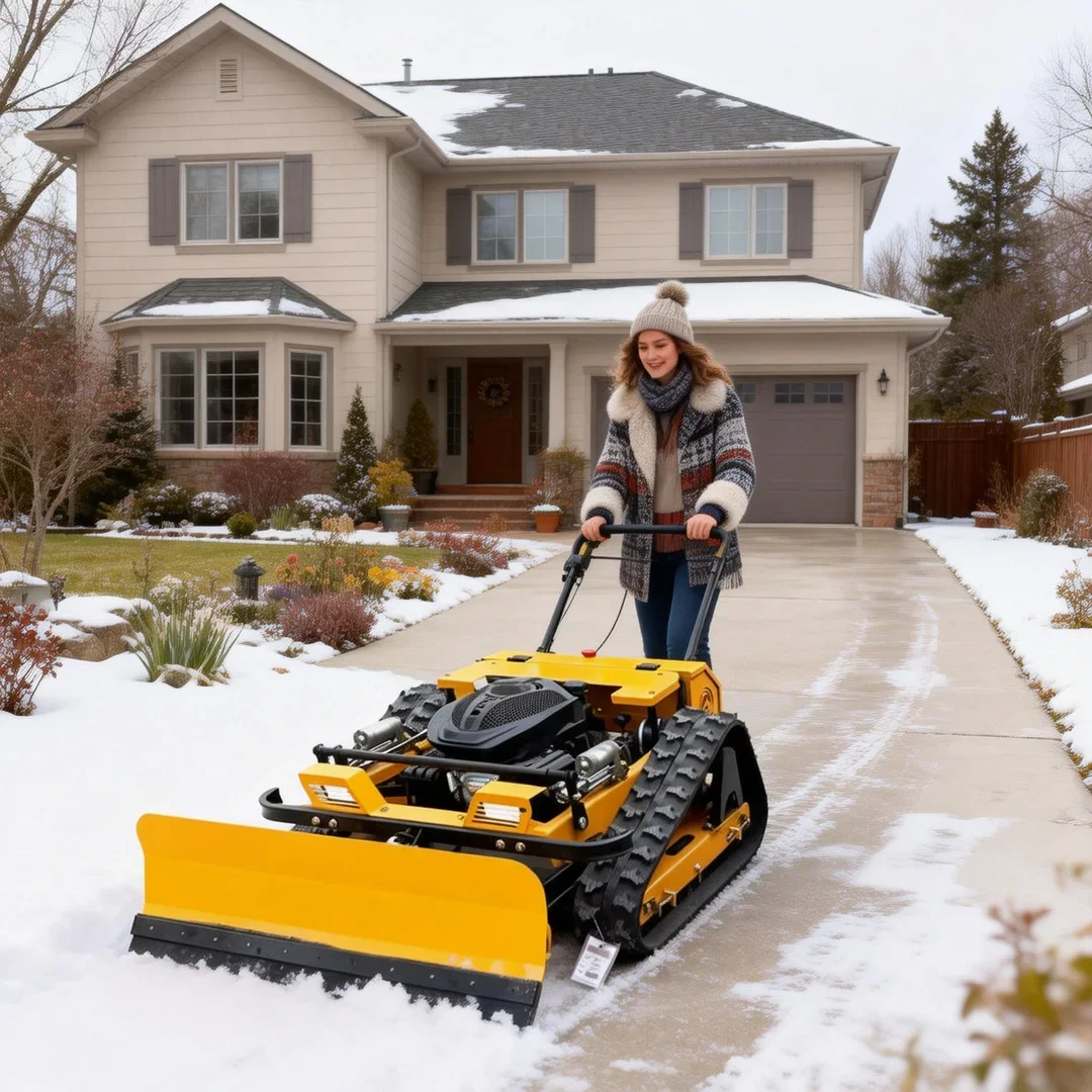 

Customized Heavy-duty Lawn Mower - CE EPA Approved Anti-slip Track for Powerful Weeding and Snow Removal