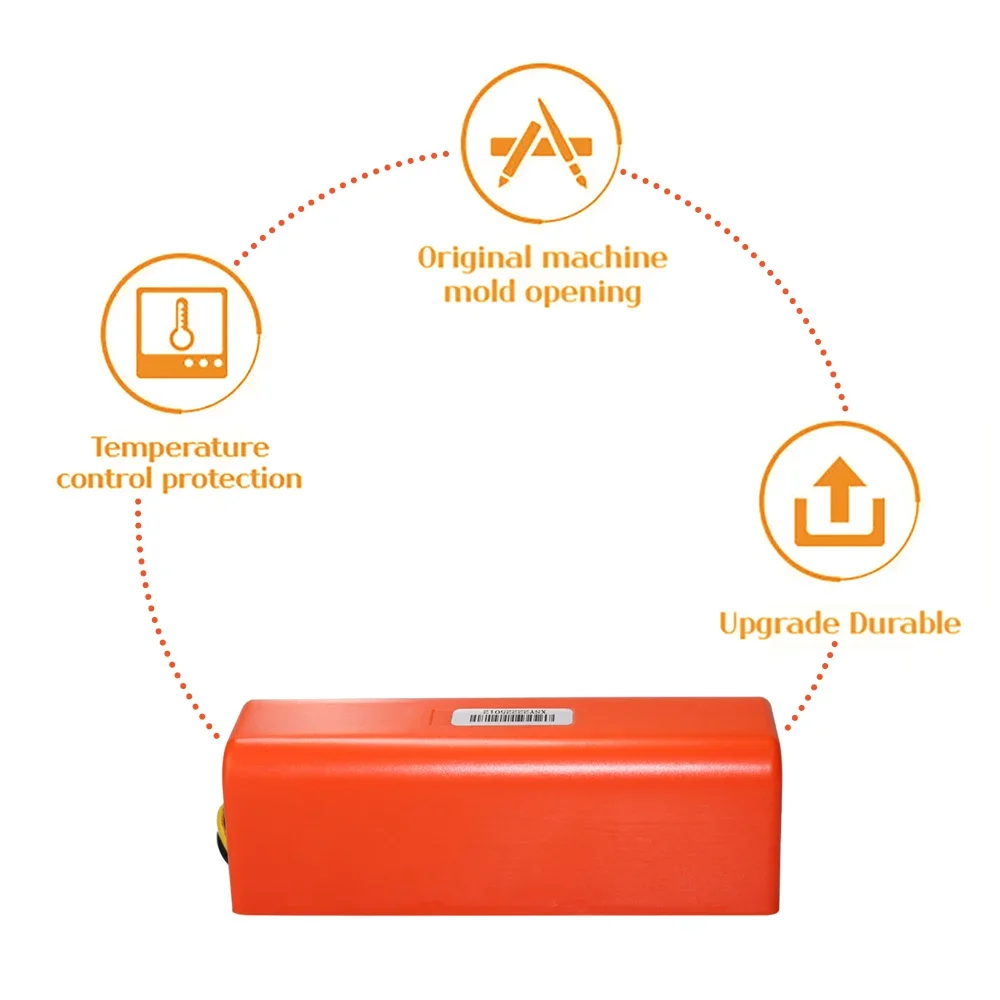 14.4V 5200mAh Replacement Battery For Roborock S6 S7 MaxV Q5 Q7 MAX Robot Vacuum Cleaner Accessories Parts Original