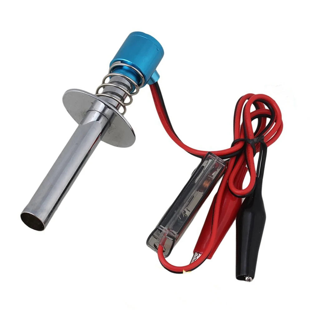 Immagine 4: Cavo Accenditore Elettronico per Candelette 6-12V con Clip, Uscita Nitro 18 21 28 per Motori di Auto RC 1/8 1/10 1/24, Ricambi HSP 80100