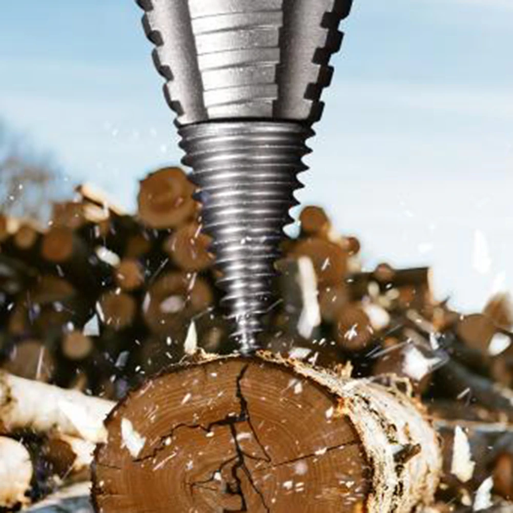 Закаленное термостойкое сверло для раскалывания древесины: эффективное для долговечного дома, сверло для раскалывания древесины, 165 мм, 2 * удлинитель