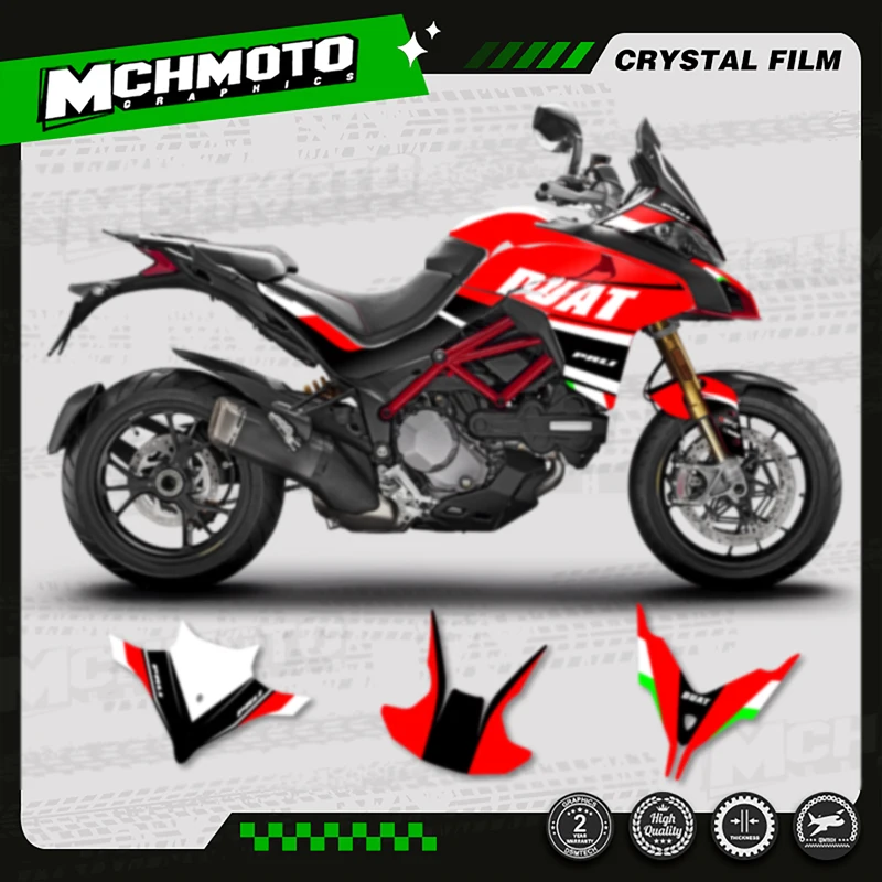 

Наклейки на мотоцикл MCHMFG Team для Multistrada 1260-002 2018