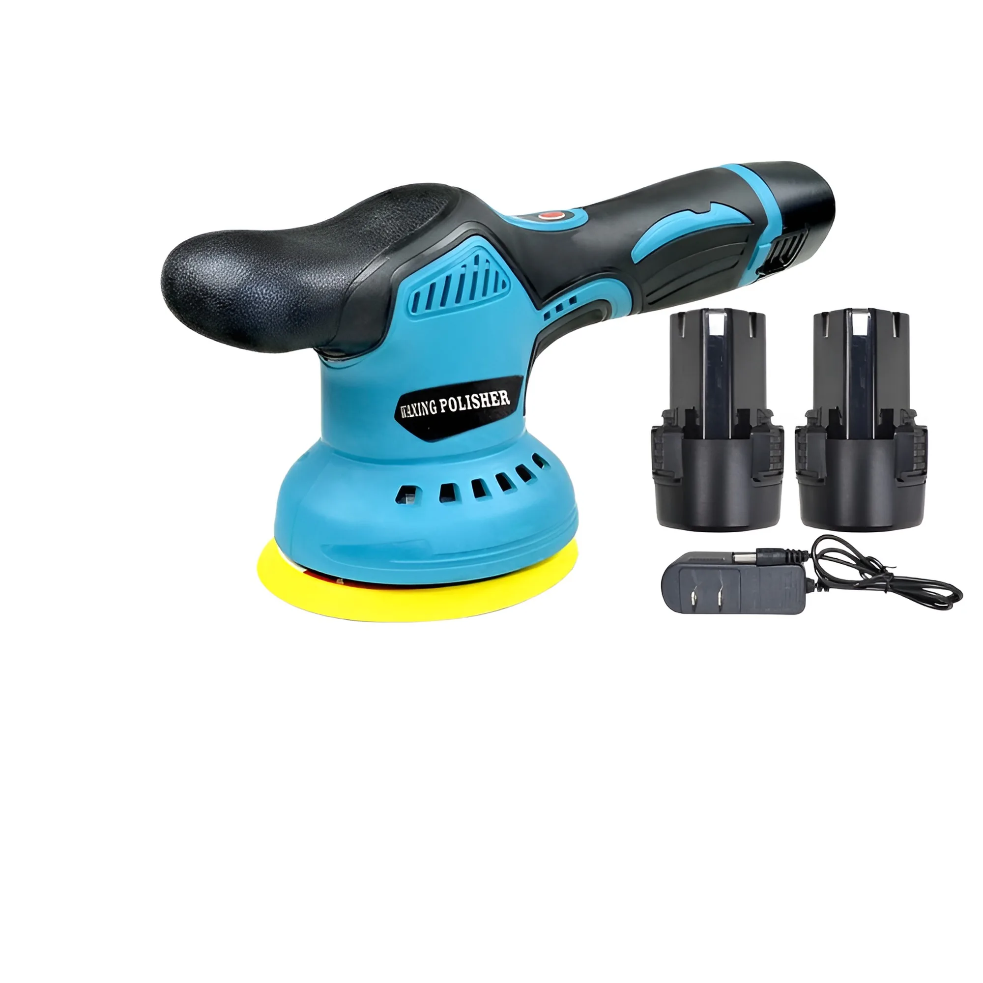 Car Polisher Buffer Machine - Adjustable Speed Electric Waxing Polishing Tool With Lithium Battery For Automotive Repair