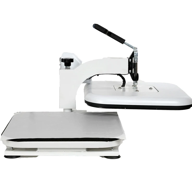 38x38cm Heat Press Machine Integrated Molded Housing Manual Oscillating Head 1200W Smart Temperature Control Heat Transfer Machi