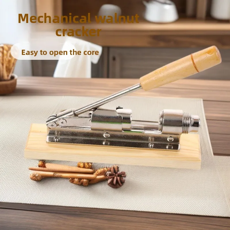 Multifunctional Walnut Cracker Nut Opener Tool Heavy Duty Home Kitchen Gadget