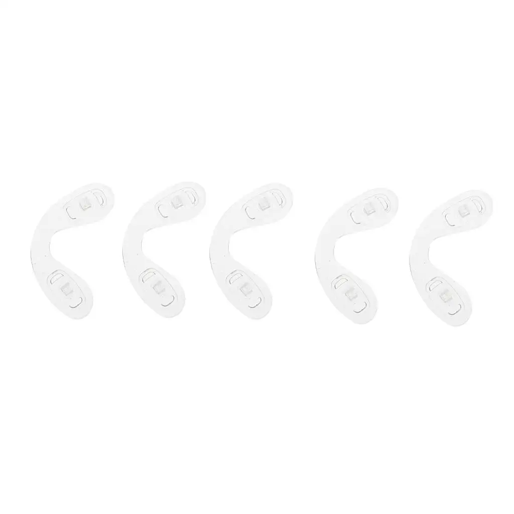 

Eyewear Silicone Conjoined Nose Pads Slid Slide on Soft Silicone Push