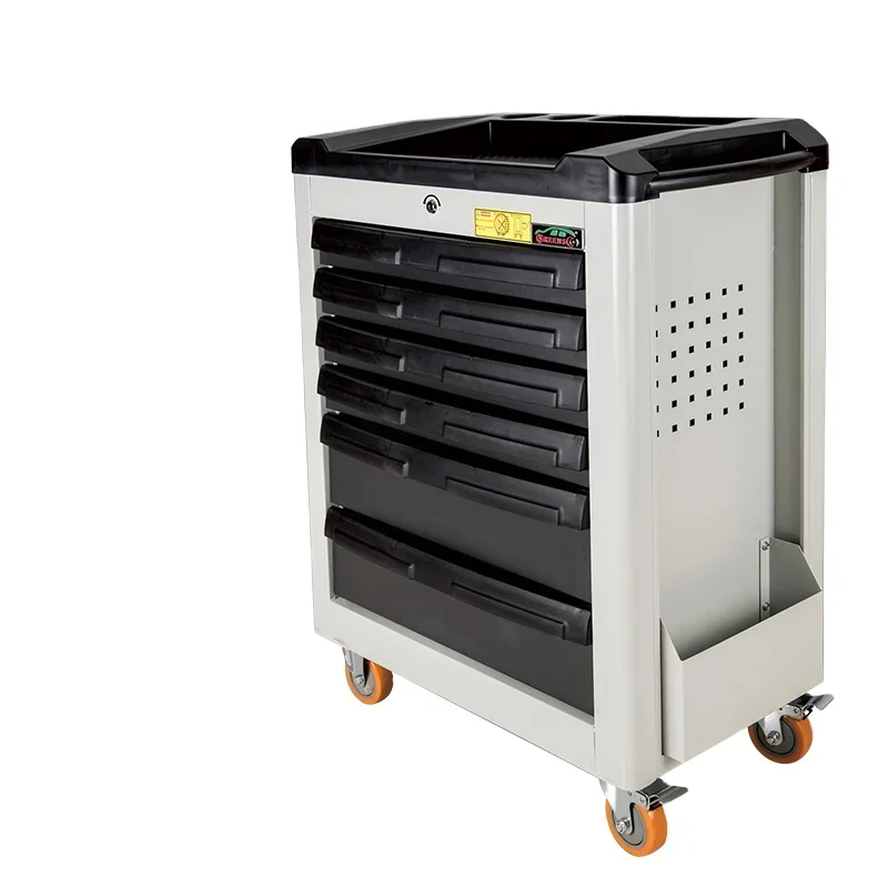 Professional Auto Tool Cabinet 6 Drawer Stainless Steel Tool Cabinet Garage Set Tool Box
