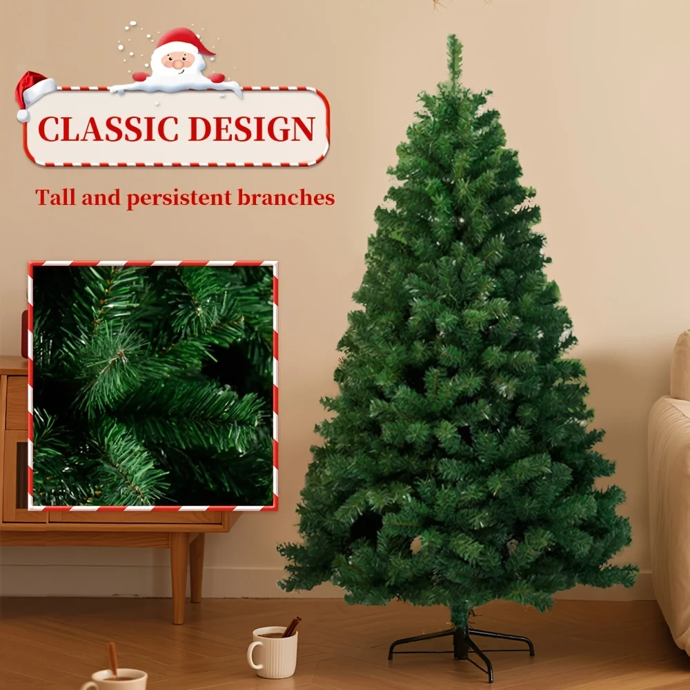 

1pc 1.5m/59" Tall Heavy-Duty Artificial Christmas Tree Sturdy Wide Base Stand,Easy Assembly,Indoor/Outdoor(No Lights/Pins/Snow)
