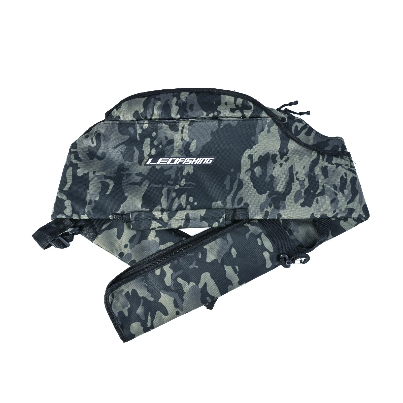 Bolsa impermeable para caña de mosca – Portátil con correa de hombro - imagen 4