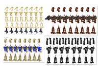 32PCS/lot Space Star Plan Battle Super Robot W  Bricks Set Model Building Blocks With Weapons DIY Toys Christmas Gifts