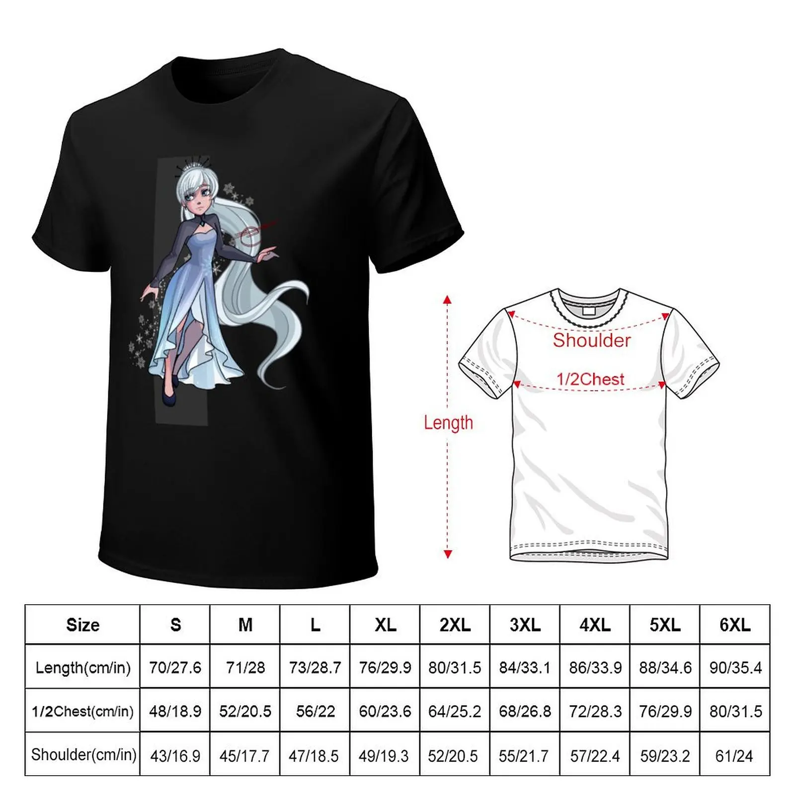 Weiss Schnee -- Volume Four T-Shirt Large Size Loose Casual Tee