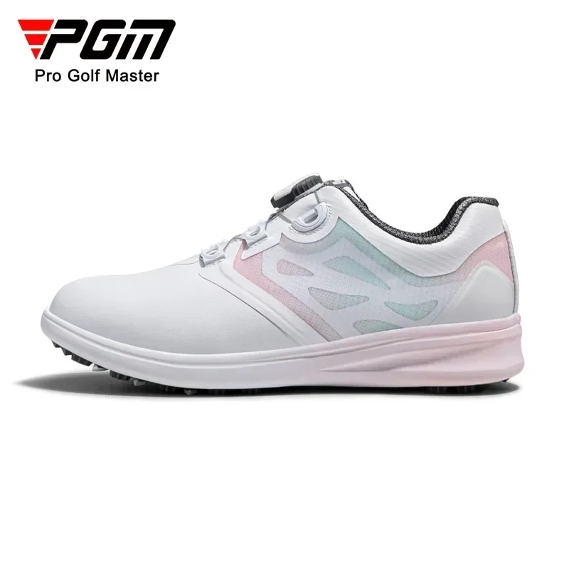 

PGM Women Golf Shoes high quality Waterproof Anti-skid Women's Light Weight Soft Breathable Sneakers Ladies Knob Strap Sports