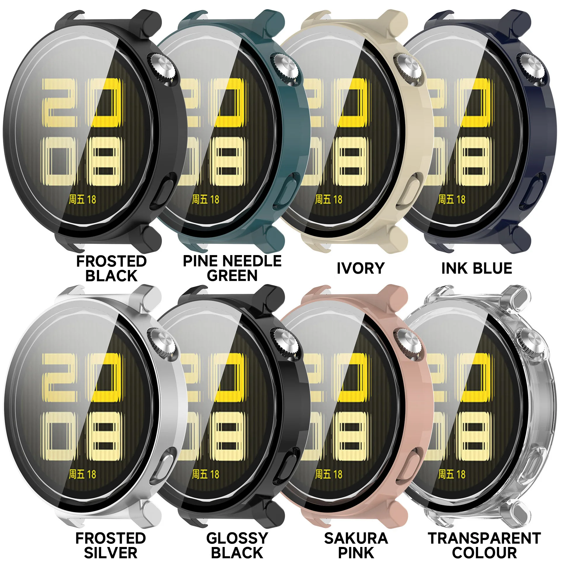 เคสกระจกนิรภัยสำหรับนาฬิกาหัวเ - Smartwatch Watch Huawei บทวิจารณ์และราคา