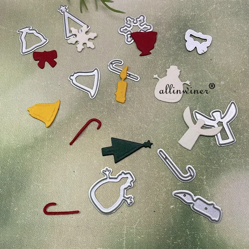 

Christmas ornaments Metal Cutting Dies Stencils Die Cut for DIY Scrapbooking Album Paper Card Embossing