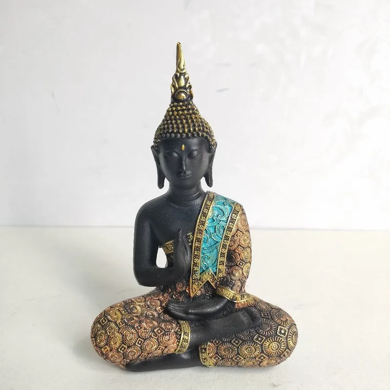 Source factory wholesale of Southeast Asian Buddha statues and resin painted figurines