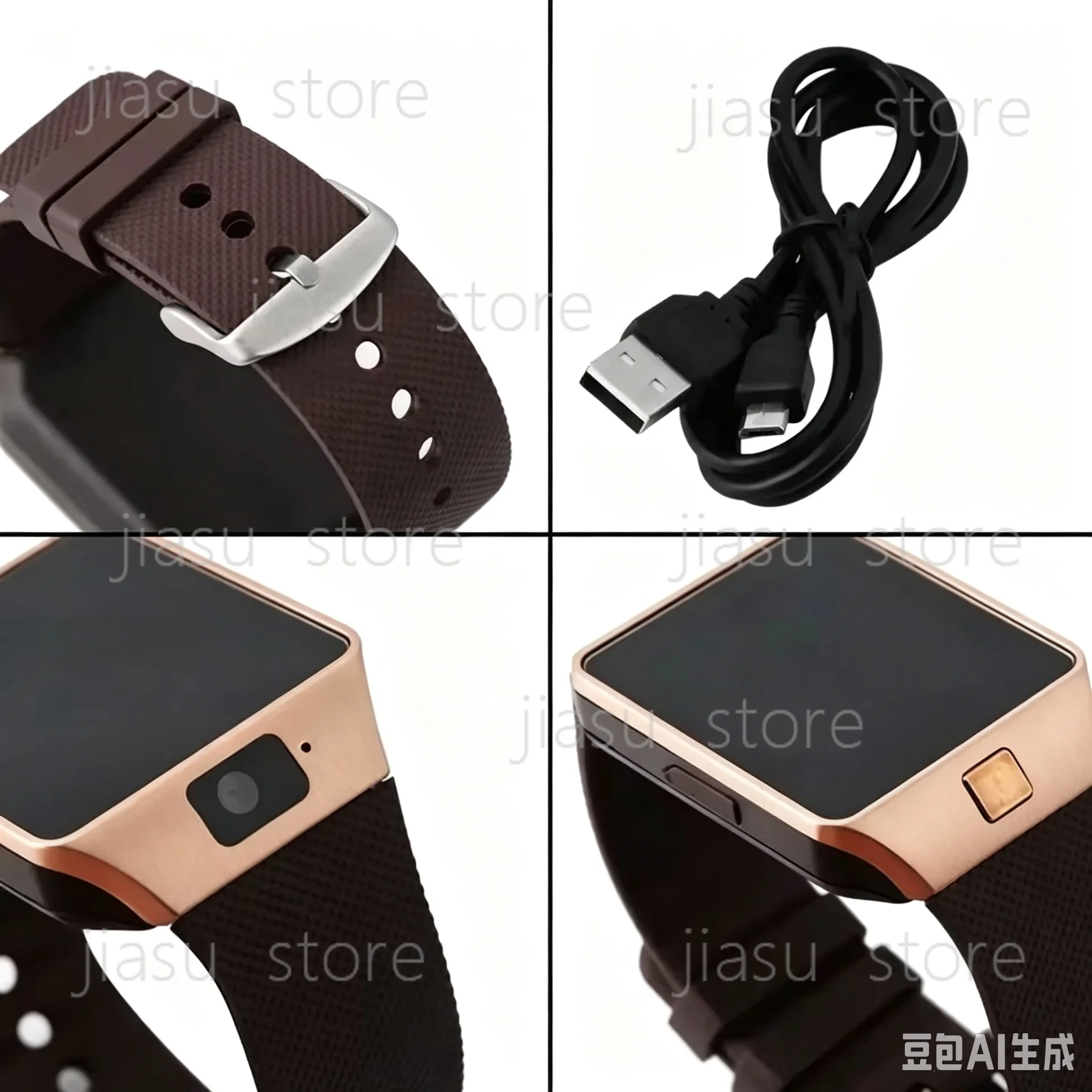 DZ09 Smart Watch With Camera SIM Card 3G/4G Video Call Function Fitness Tracker Smartwatch