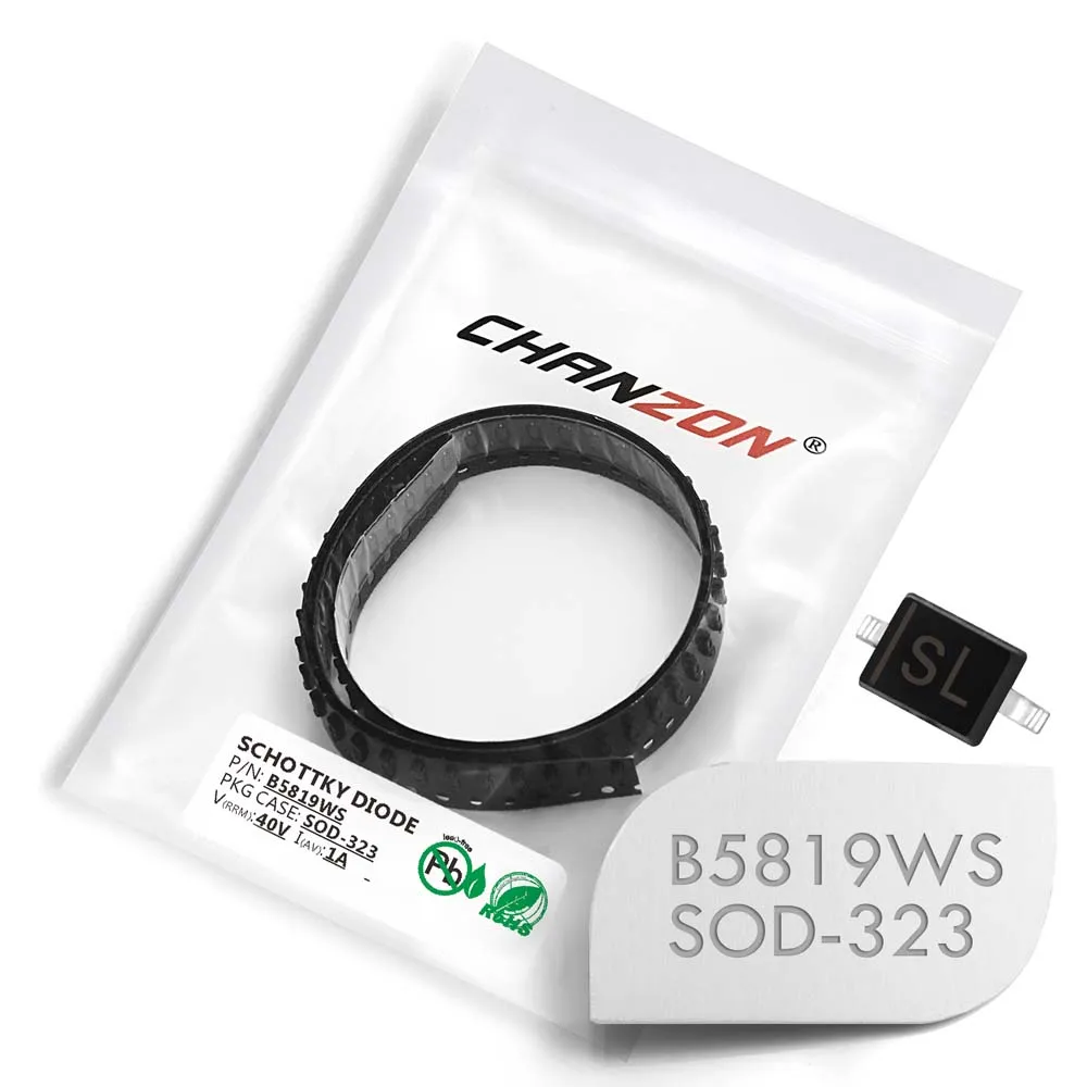 100 Pcs B5819WS Smd… - image