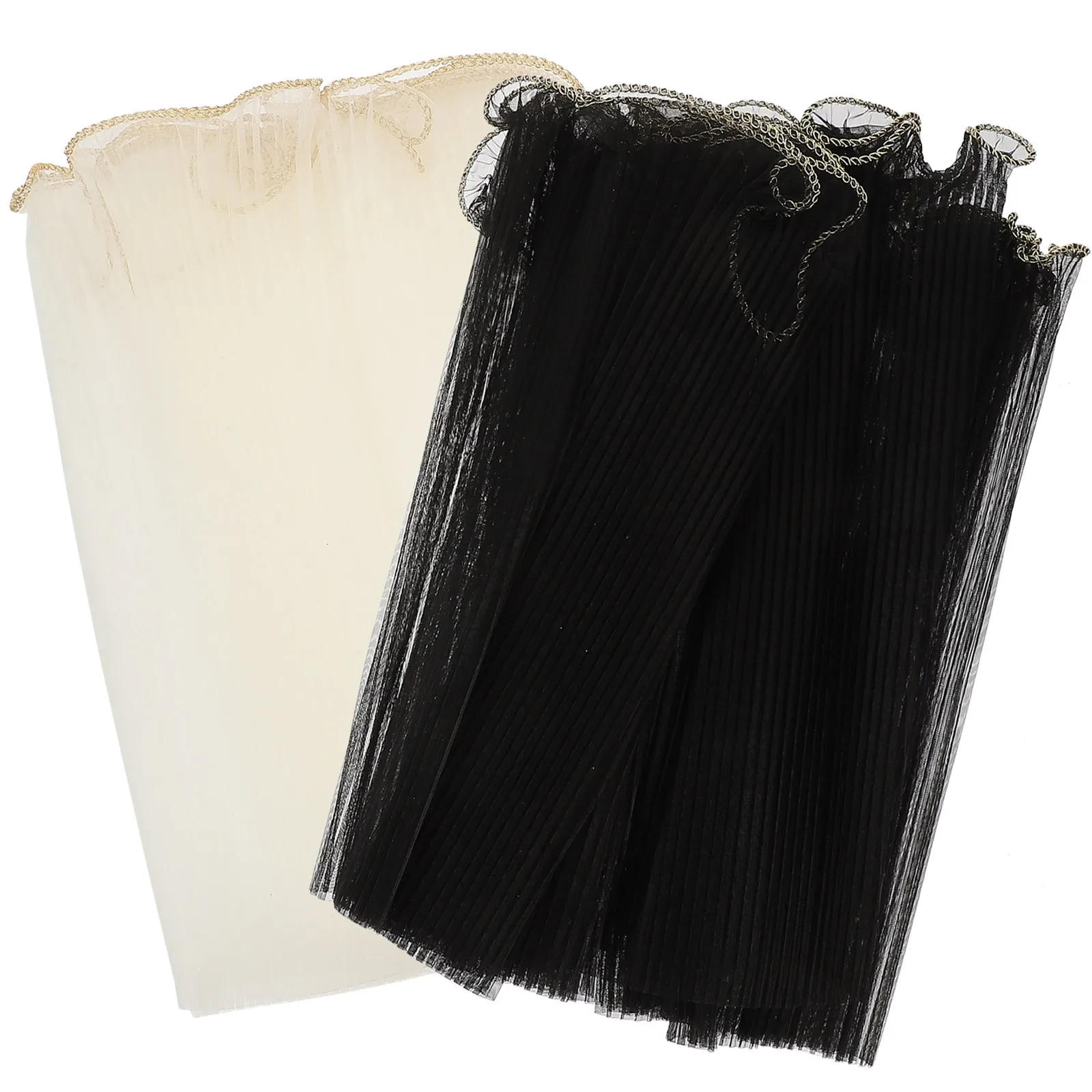 2 لفة متموجة شبكة زهرة التفاف الغزل باقة التعبئة والتغليف صنعة بديعة لمسة مريحة هدية الزفاف ديكور #2