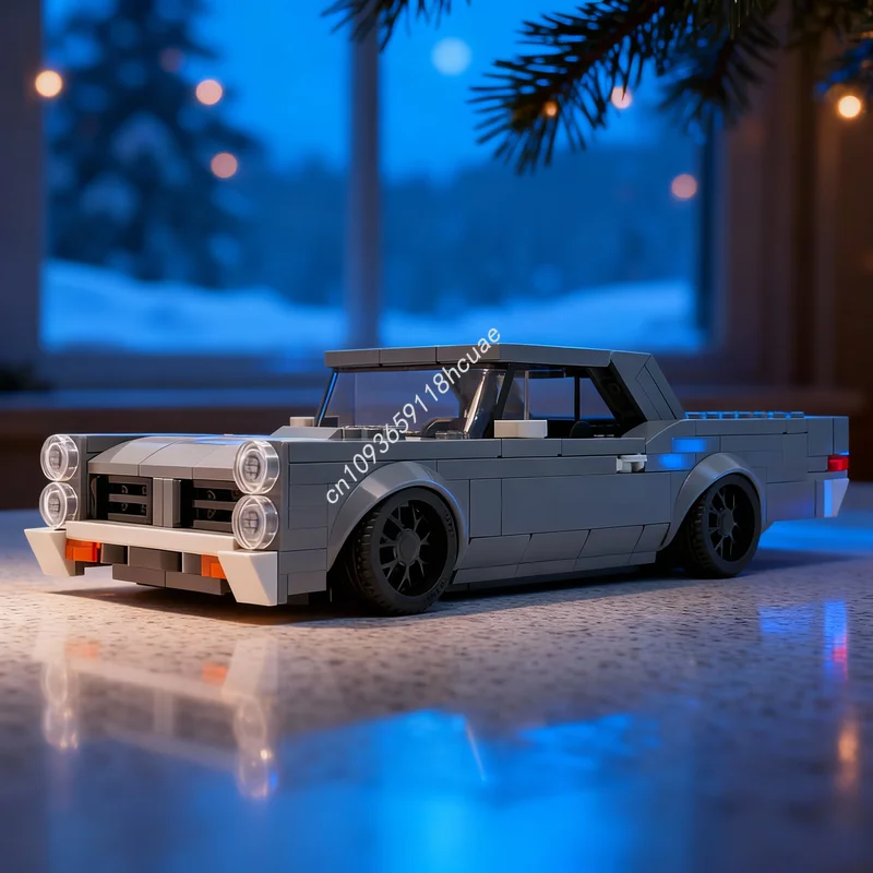 290 pièces MOC Pontiac GTO City Champions, blocs de construction, jouets éducatifs d'architecture, idée cadeau de Noël, briques, anniversaire