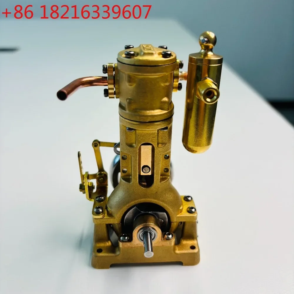RW B1 Single Loop Steam Engine Retro Steam Heating Boiler Model Steamship Drive Engine Stirling Metal Engine Ornament Gift