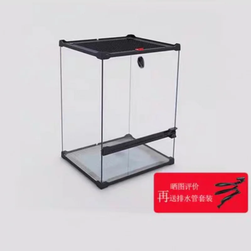 CM Reptile Tank Reptile Pet Ecological Landscaping Tank Glass Tank Horned Frog Spider Gecko Lizard Rainforest Tank