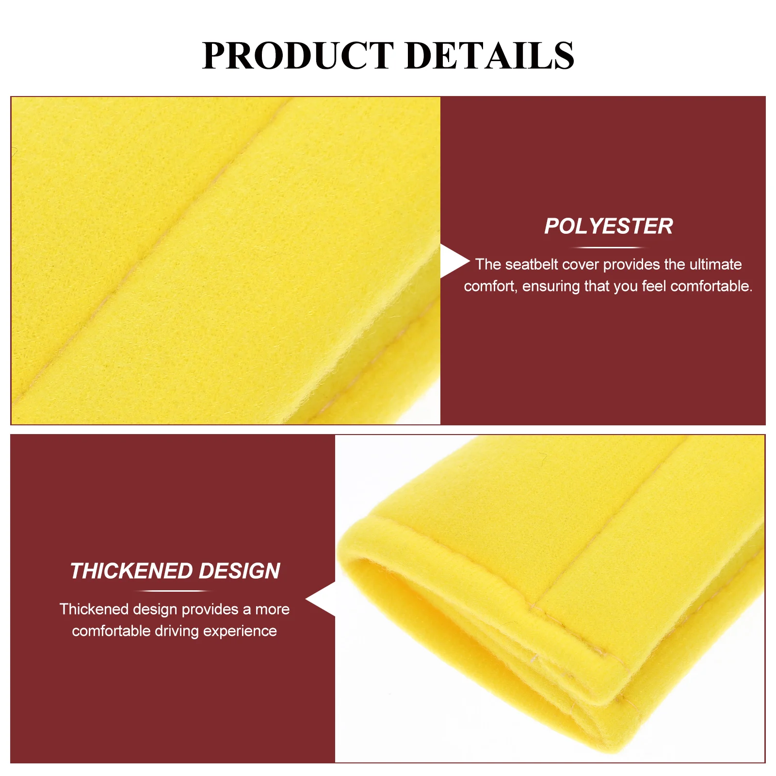 

Cover Cushion Shoulder Pad For Adults Universal Car Protector Soft Pads Fashion Design Easy Install
