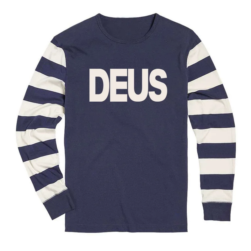 Men\'s T-shirt long Sleeved Sports Top DEUS EX MACHINA Summer Sweat-absorbing Breathable Motorcycle Rider Clothing Equipemt MTB