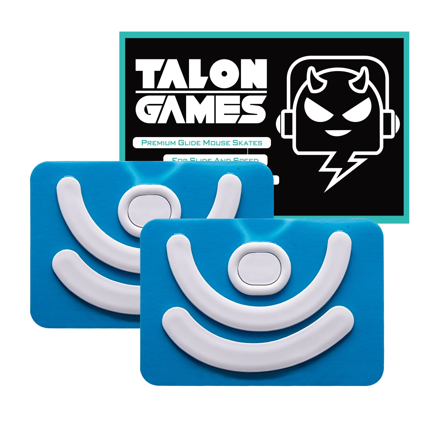 TALONGAMES Mouse Feet Skates For Logitech G403 G603 G703 Wireless ICE Version Replacement Glide Feet Pads White Mouse Sticker