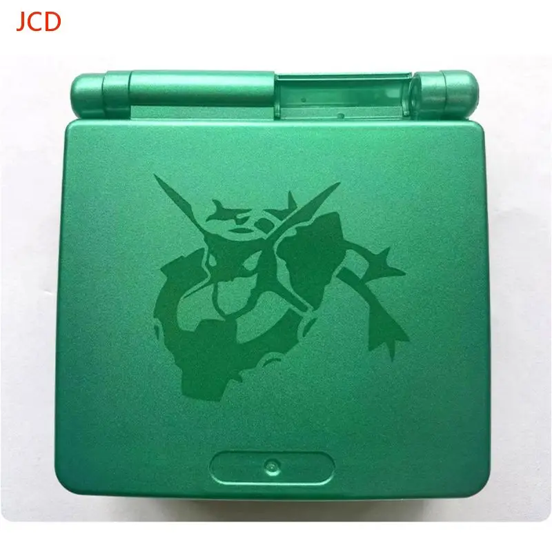1PC Emerald Limited Beschermende Game Console Shell voor GBA SP Groene Game Console Skin Aangepaste Controller Case