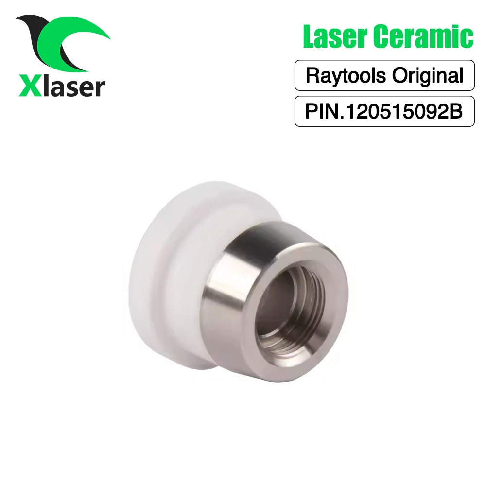 XLaser Raytools BM06K-3D الليزر الأصلي السيراميك D21.4H16.9M11mm حامل فوهة 120515092 B لرأس Raytools BS12K-3D BS20K-3D